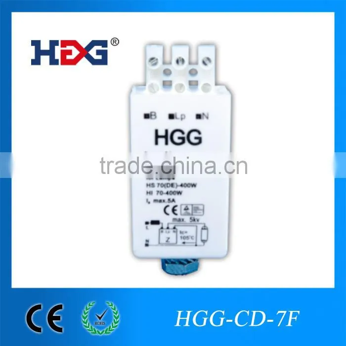 electronic ignitor for 70-400w metal halide lamp, sodium lamp CE approved, quality guarantee
