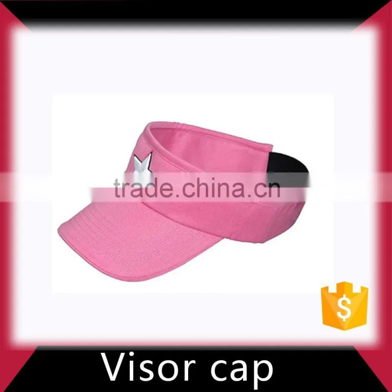 Fashion summer softtextile sun visor hat and caps