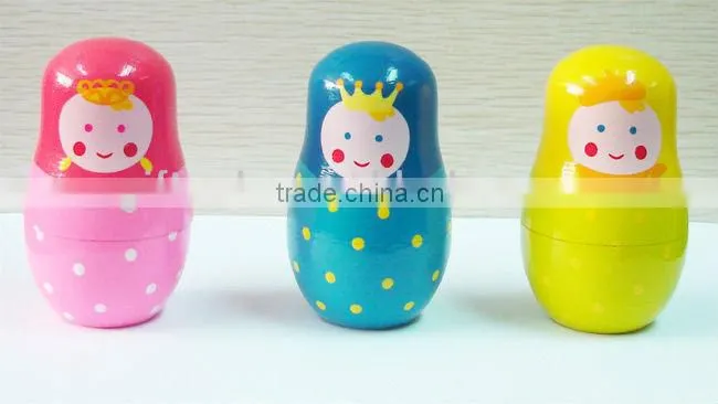 Hand painted home decorating matryoshka doll