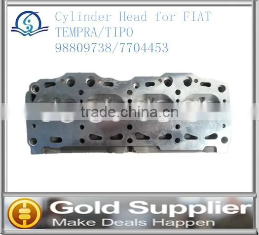 Brand New cylinder head for FIAT TEMPRA/TIPO 98809738/7704453 with high quality and most competitive price.
