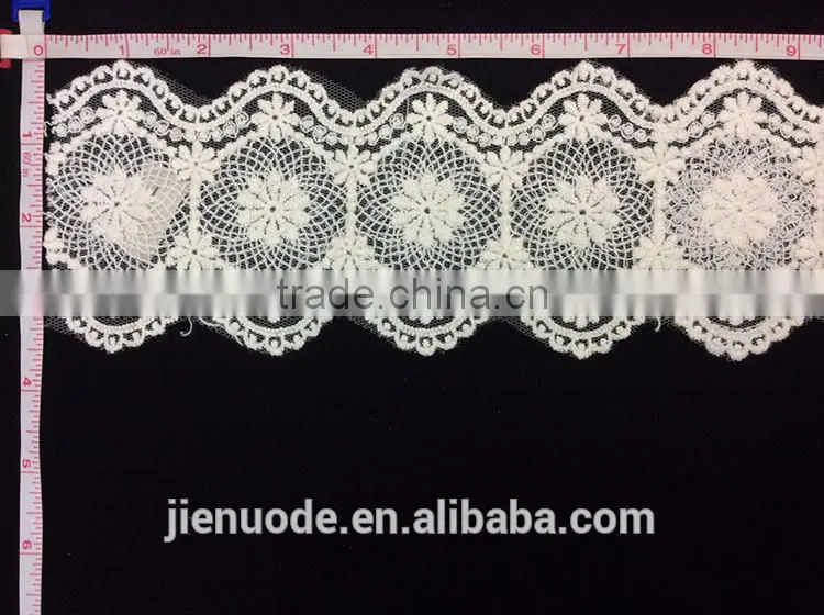Hot Sell High-end Water Soluble Double Sided Lace Trim