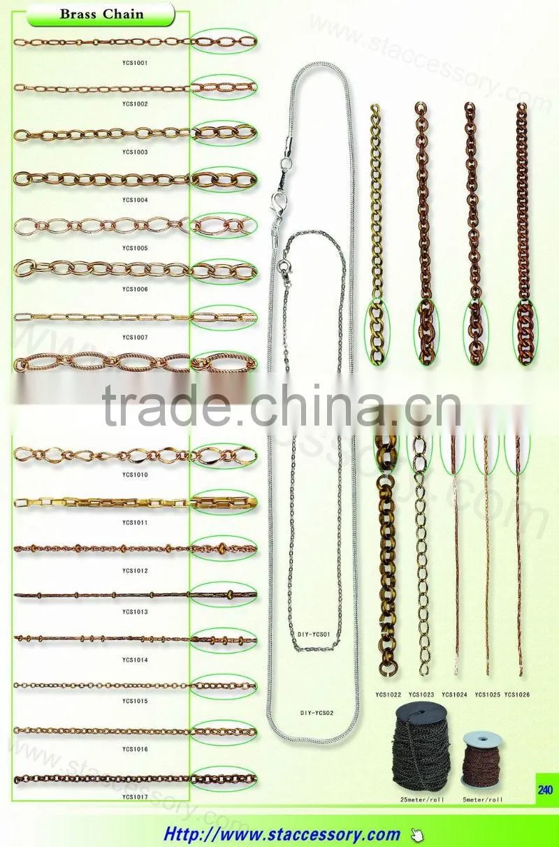 Wholesale chain for jewelry making
