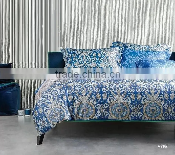 queen size cotton fabric bedding set