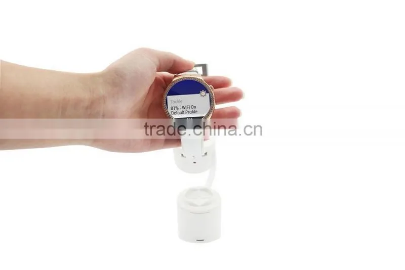 2016 Showhi phone watch security cellphone display security alarm stand with charge alarm function HSE73