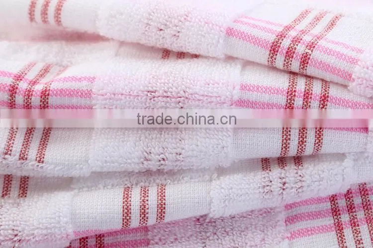 high quality 100% cotton face towel supplier in China