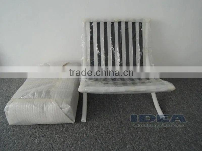 DC2001 Replica Mies Van Der Rohe Barcelona Chair - Black