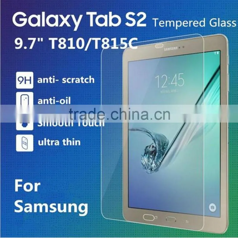 For Samsung Galaxy Tab S2 T710 T715 8.0 inches T810 T815C 9.7 inches Tempered Glass Explosion Proof Screen Protector Film