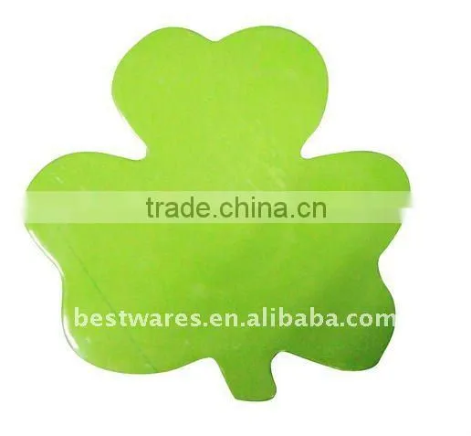 hot sale color leaf shape melamine plate/dish