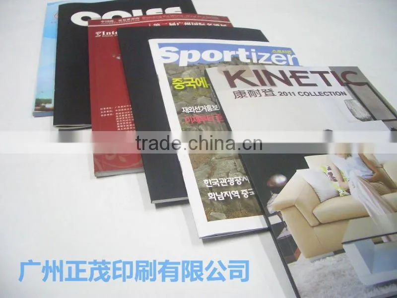 Round Spine softcover book printing