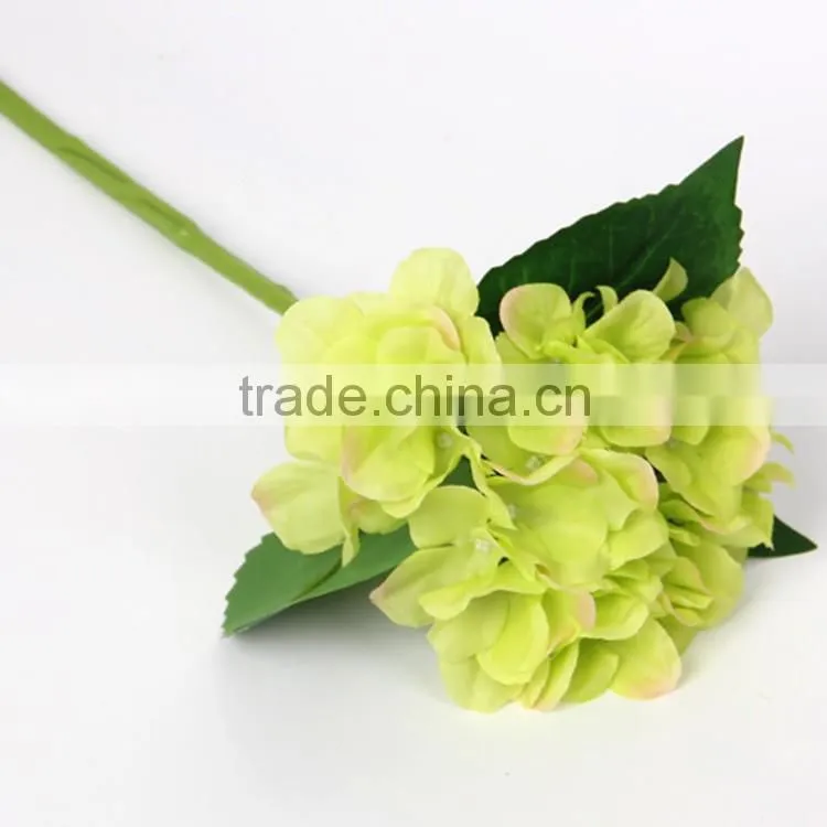 Handmade Mixed cheap Artificial Hydrangea wedding decor flower