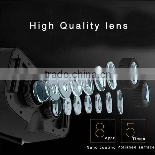 2016 Christmas gifts 3D VR Glasses with remote controller for 3D movies