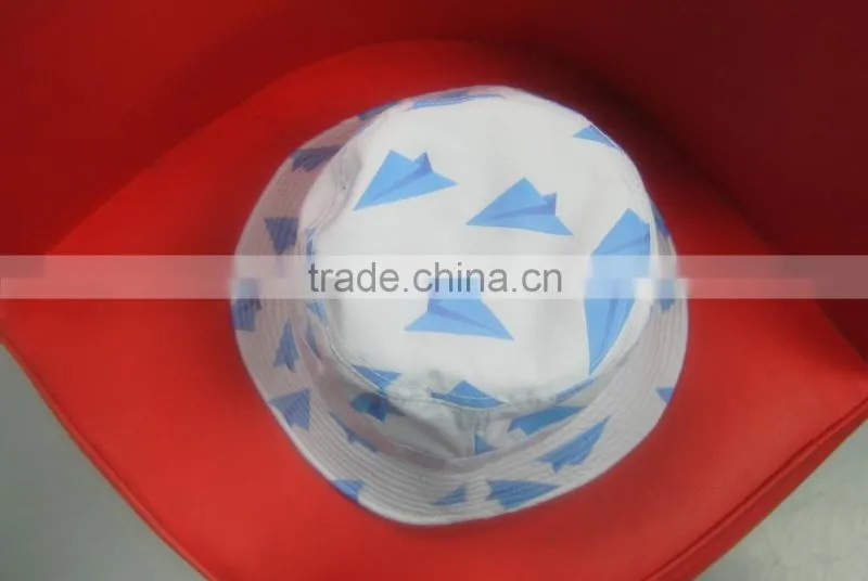 two tone custom bucket hat/ fishing hat with printing