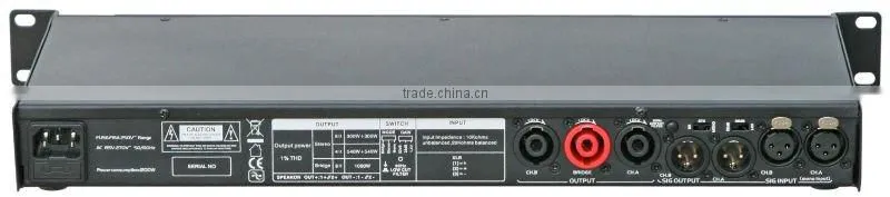 High Efficiency SYNQ Professional Power Amplifier