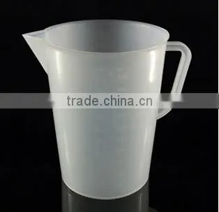 5000ml pp plastic beaker/5000ml measuring cup