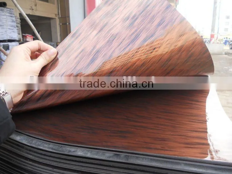 Clear PVC sole rigid sheets black for shoes 3mm