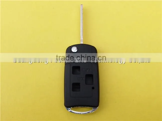 Lexus 3 button flip remote key case shell for Lexus RX300 LX470 car key cover
