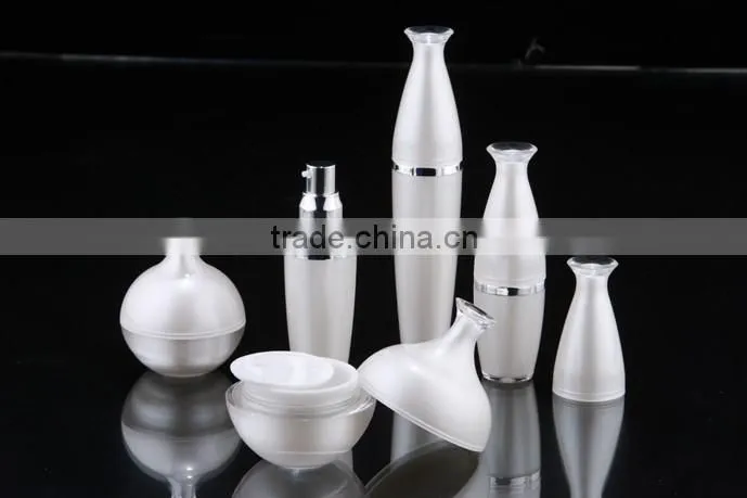Mini Double Wall Clear Plastic Acrylic Jar for Luxury Cosmetic