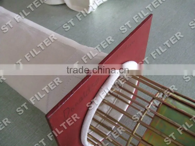 fiberglass filter bag for cemment industry,Dia160*5600mm