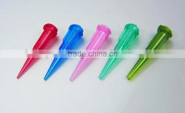 plastic tip/syringe tip/glue applicator tip