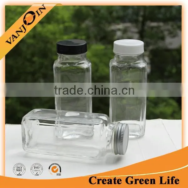 Cheap Mini Glass Milk Bottle Square