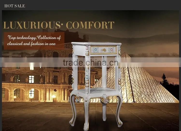 Royal furniture french style-antique hand carved furniture telephone stand