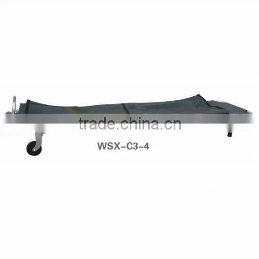 Aluminum alloy Medical & Funeral 2 folding Stretcher