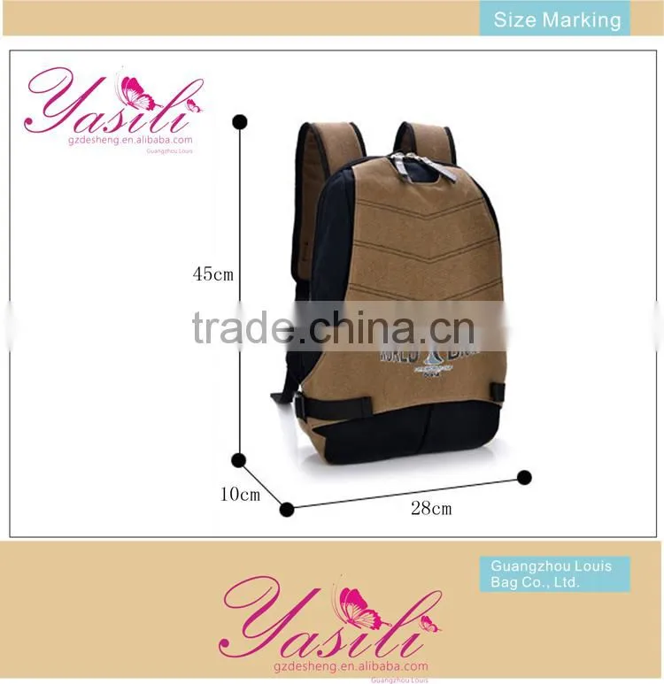 2014 multiple color Fancy and functional camping backpack, high quality waterproof school backpack in Guangzhou