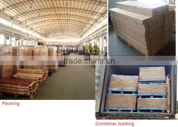 european light weight mix color classic roof tile