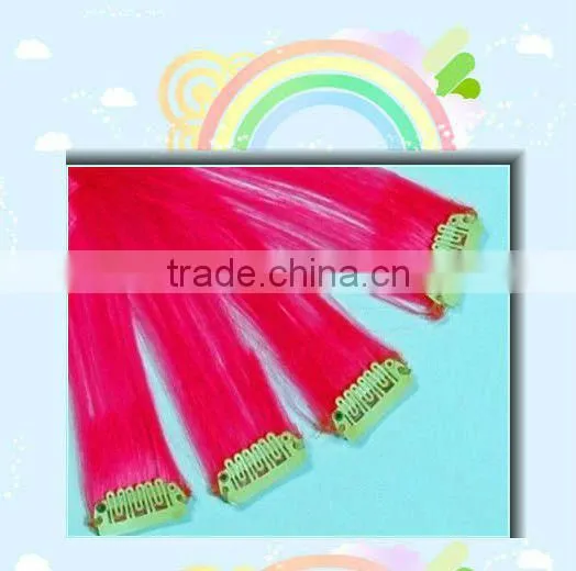 Wholesale beautiful brazilian clip in curly hair extensions 20inch for black women
