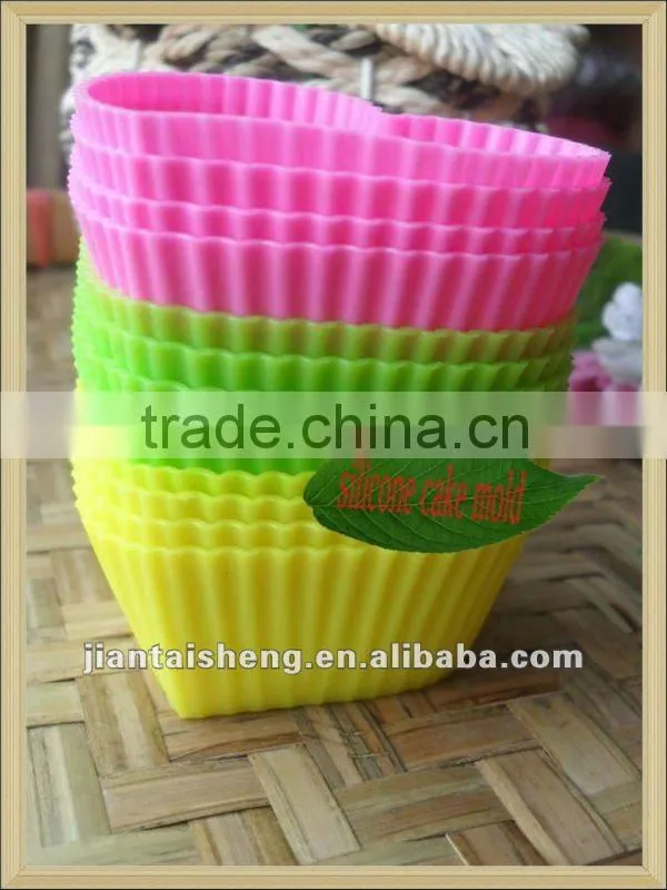 Heart shape silicone molds for cake decorating sales promotion