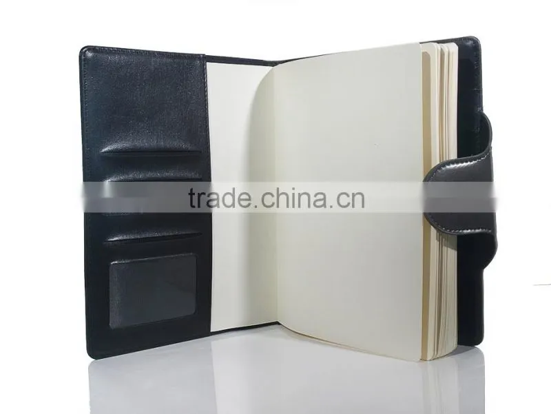 Universal leather journal diary notebook for man