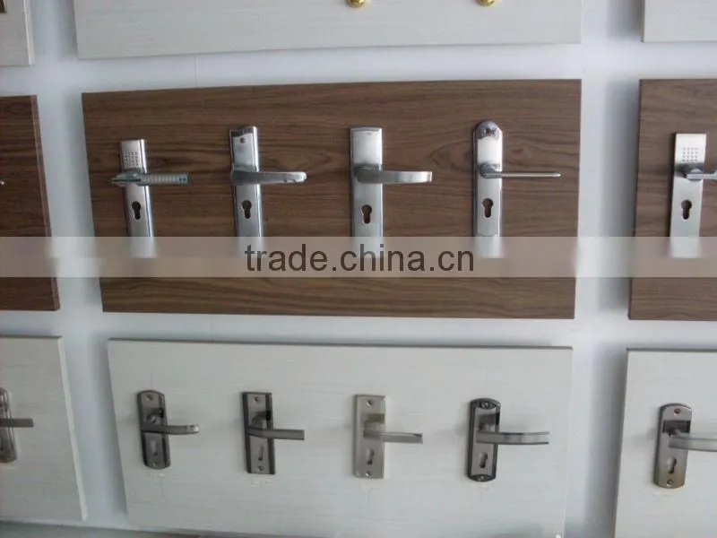 stainless steel door pull handle for glass door plated
