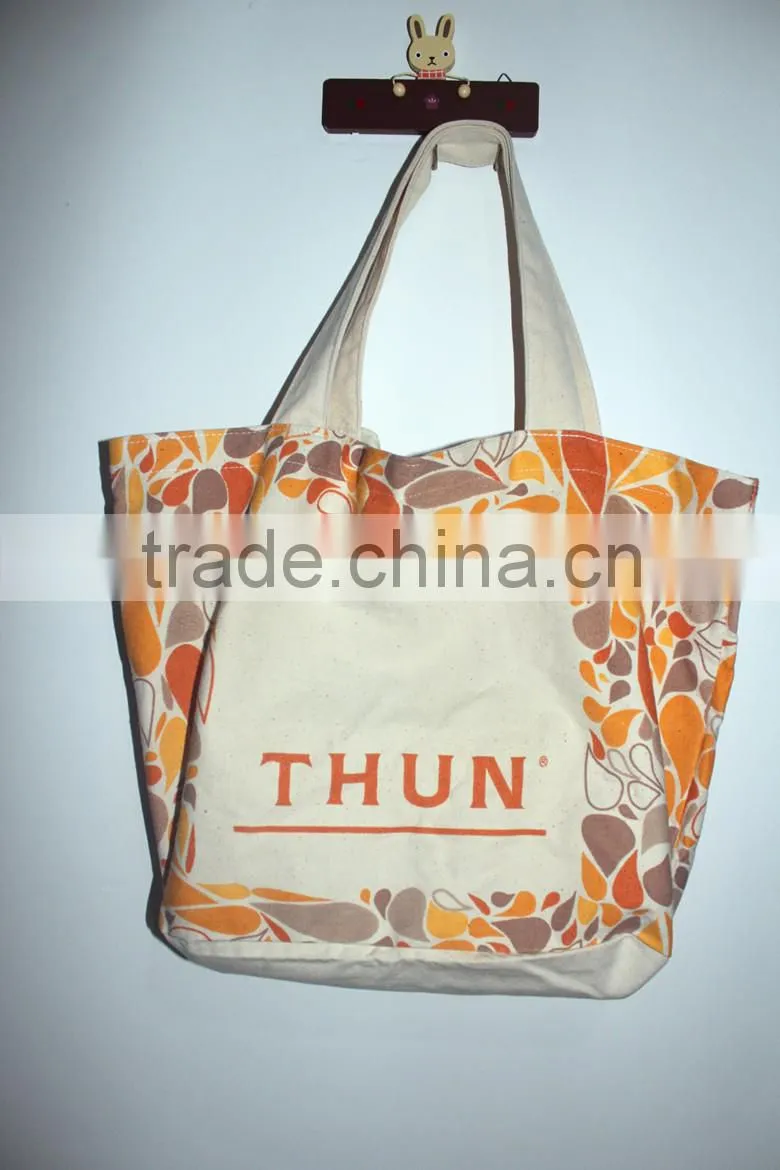 Alibaba hot sale factory low price 100% cotton shopping bag standard size canvas tote bag