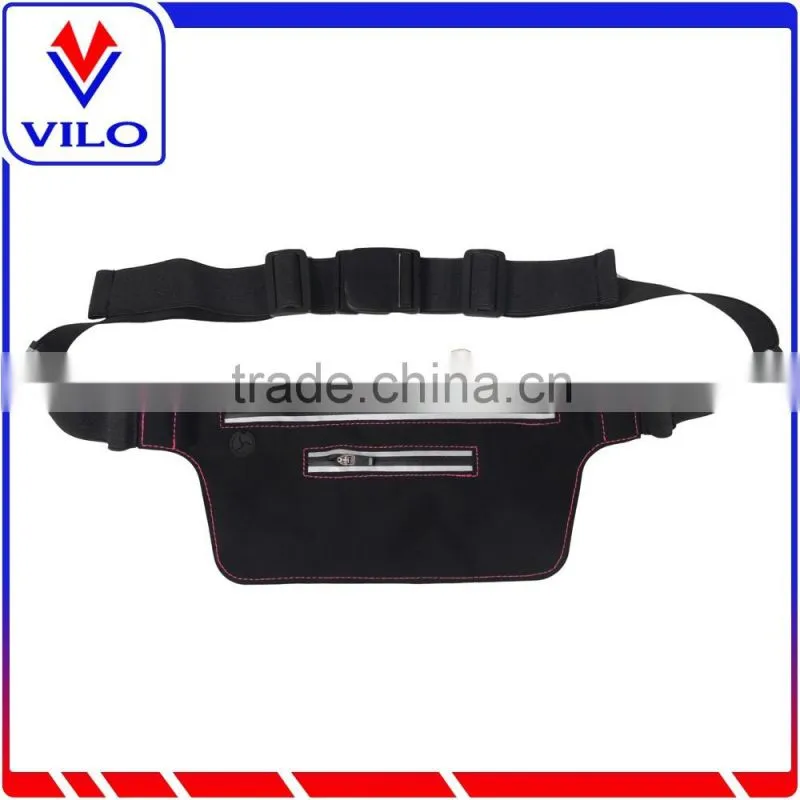 Hot selling Reflective Sports water resistant waist bag runner belt