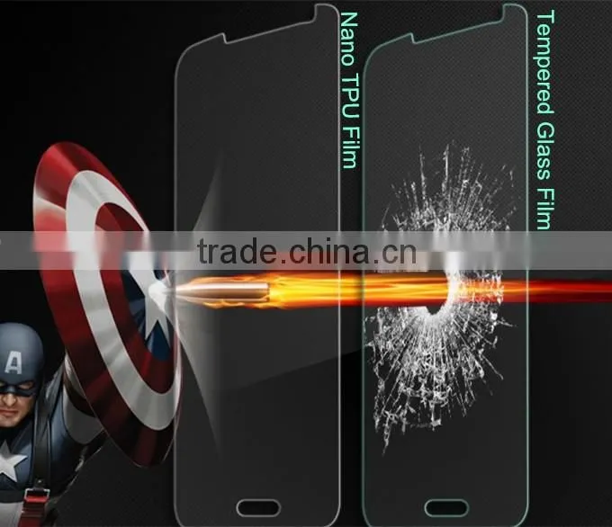 Anti Blu ray Nano liquid screen protector / TPU anti-burst screen guard