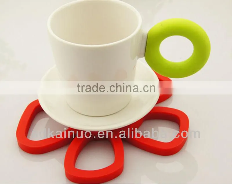 promotion silicone cup holder coaster