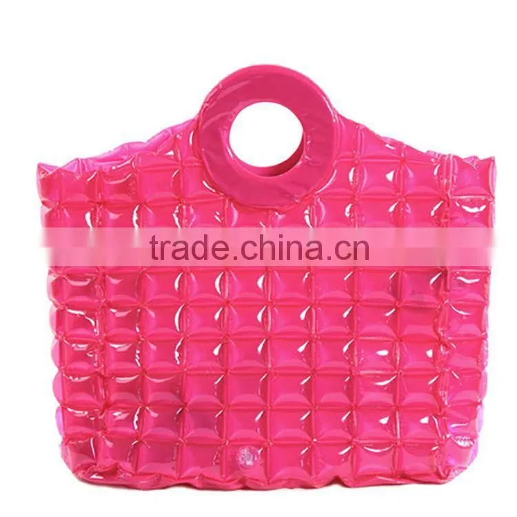china manufacture en71 standard pink popular pvc inflatable bubble bag with high-capacity
