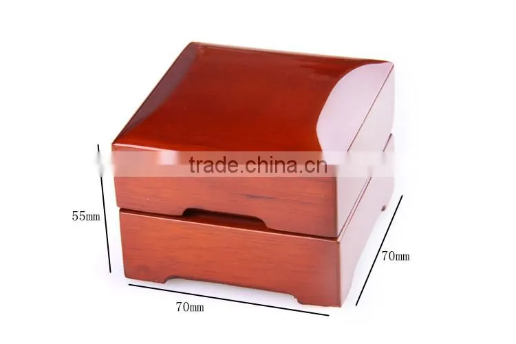 wooden cufflink box,one pair cufflinks gift box