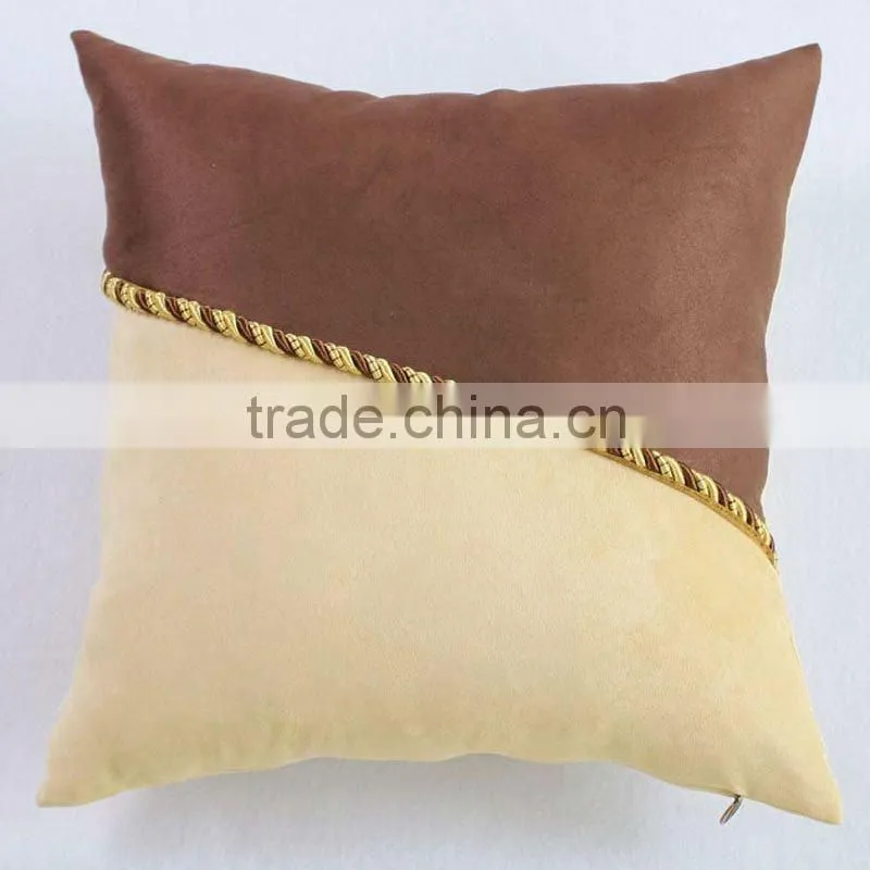 polyester printed micro suede cushion fabric