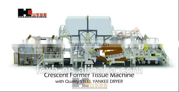Engineers Available 2700/800 toilet jumbo paper roll making production line
