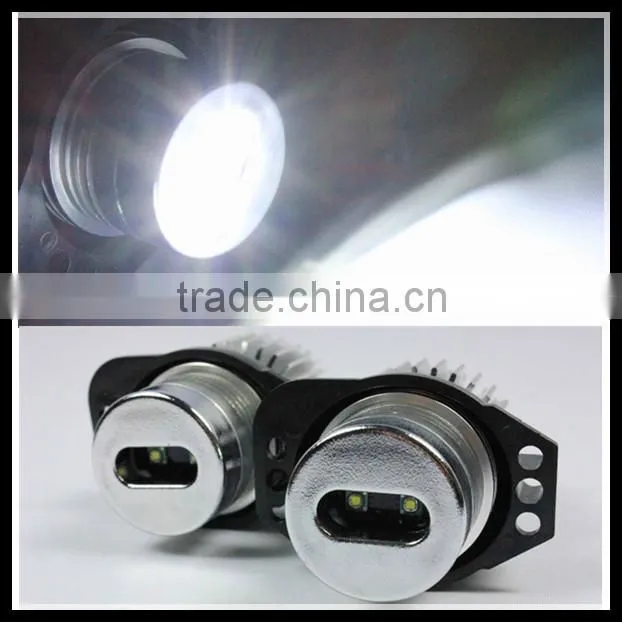 TOP selling for bmw LED E90 angel eyes 6W led marker headlight for BMW halo ring lights