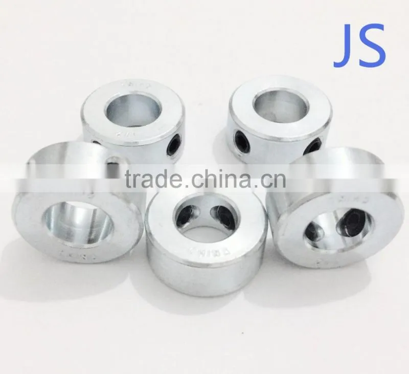 Metric or inch plastic set screw shaft collar