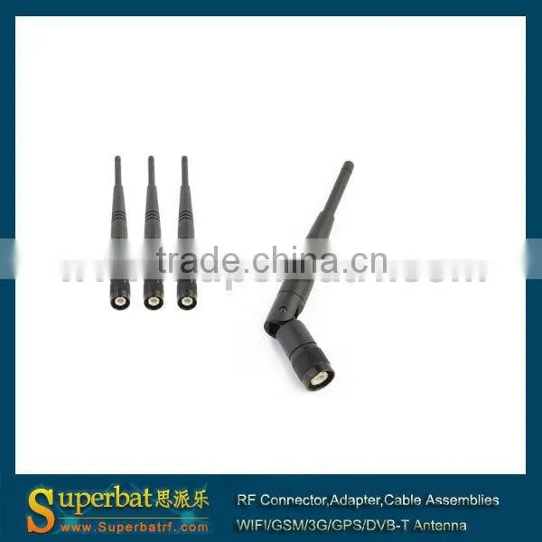 2.4GHz 5dBi Omni WiFi antenna tilt-and-swivel TNC male 2.4ghz wifi outdoor antenna
