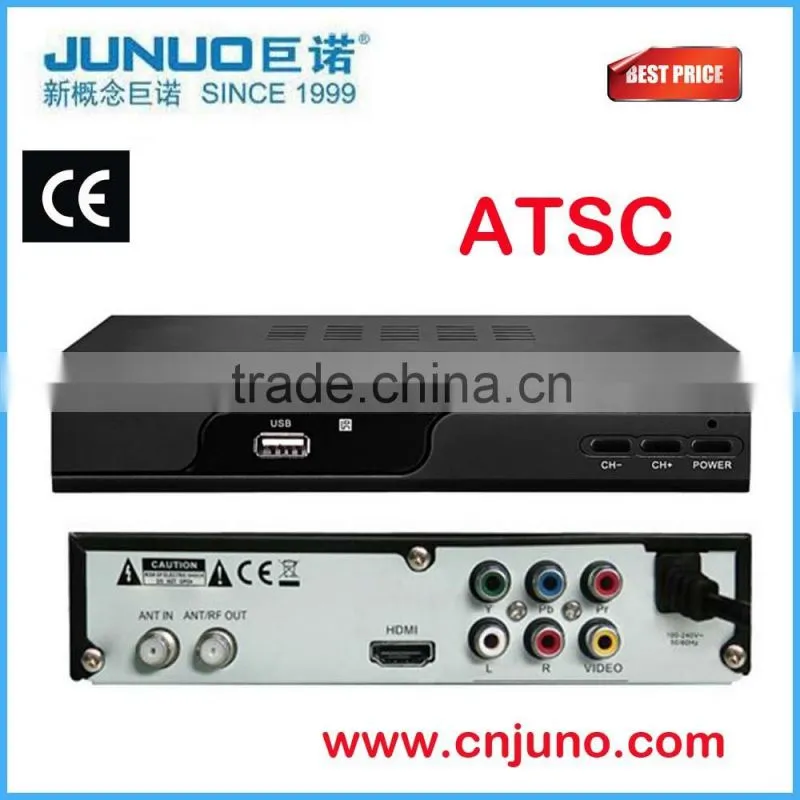 HOT USB TV Tuner DVB-T2 ATSC ISDB-T Digital TV Converter SET TOP BOX