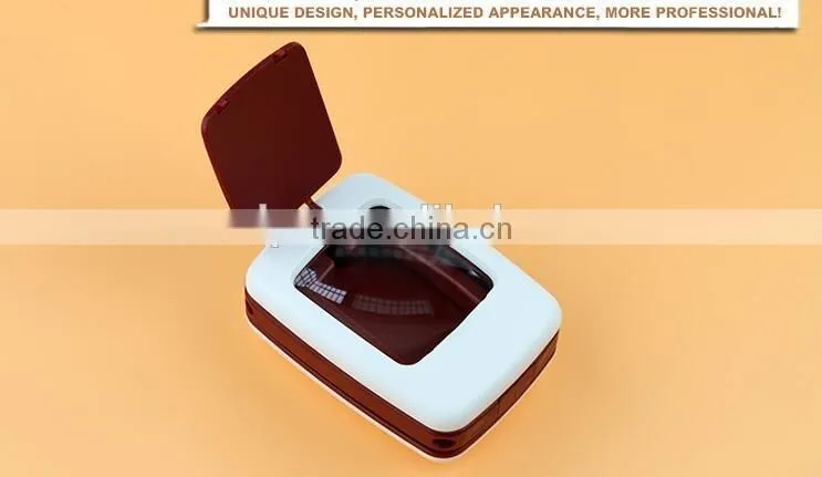 Click Me! 3X Times 9 LED lightsFolding handheld magnifier with acrylic lens