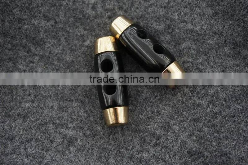 FASHION METAL RESIN HORN shank button