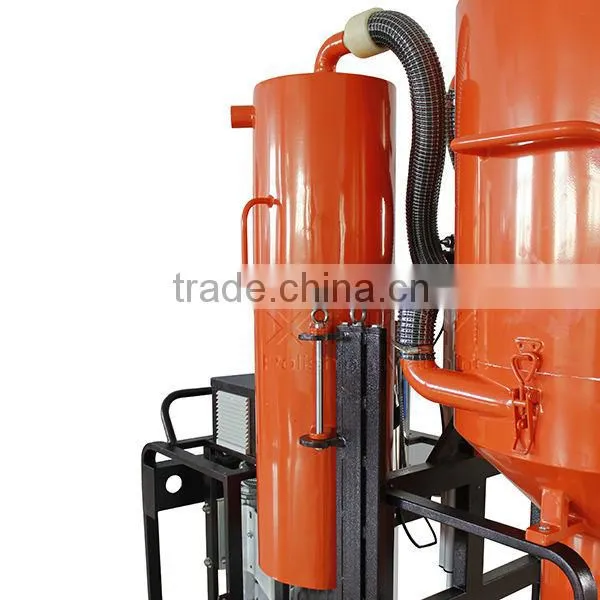 10HP electric industrial vacuum cleaner equipped with grinder