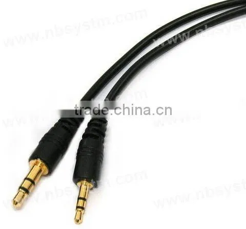 3.5mm stereo plug to 2.5mm stereo plug cable od3.2