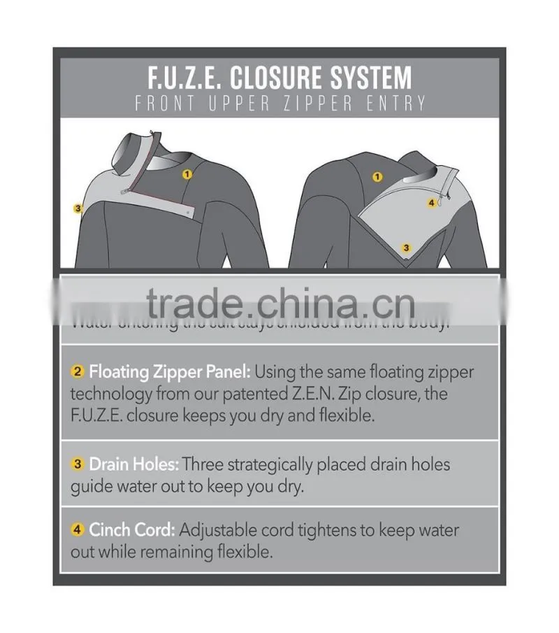 2PCS hooded wetsuits, long john wetsuits, spear fishing wetsuits