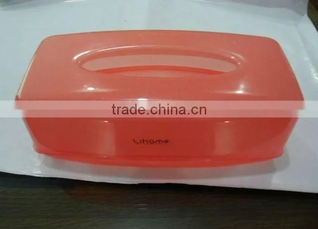 plastic tissue box